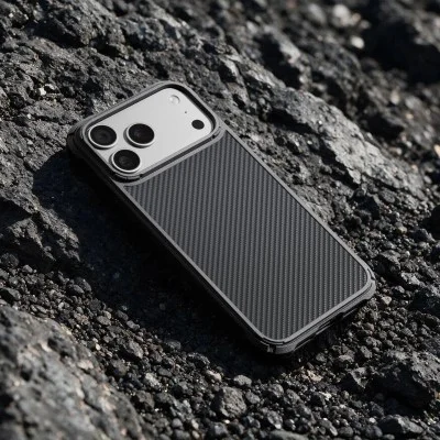 Pitaka Classic (Twill) Cairn Case for iPhone 18 Pro - Black Grey